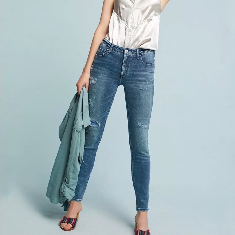 Pilcro and the Letterpress skinny jeans